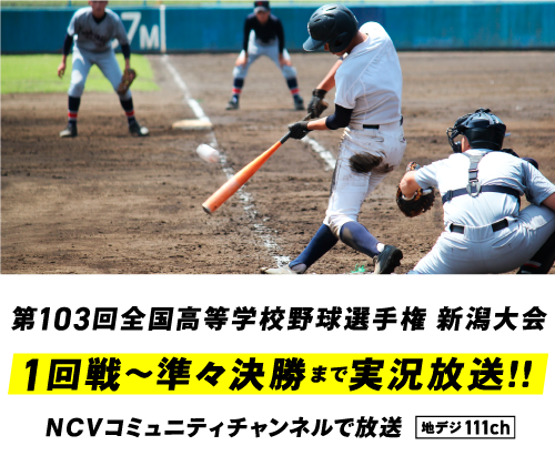 21高校野球新潟大会 株式会社ニューメディア 21高校野球新潟大会 株式会社ニューメディア