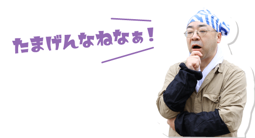 たまげんなねなぁ