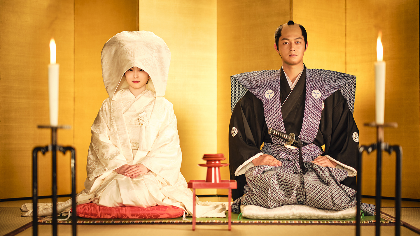 武士とその妻