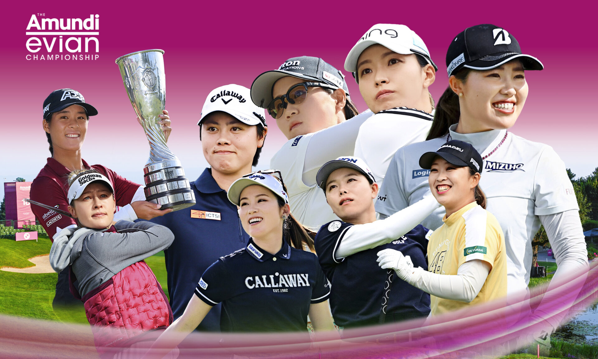 古江彩佳メジャー初優勝！LPGA女子ゴルフツアー2024 メジャー アムンディ・エビアン・チャンピオンシップ　最終日