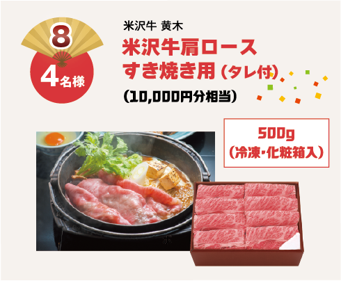 米沢牛肩ロース