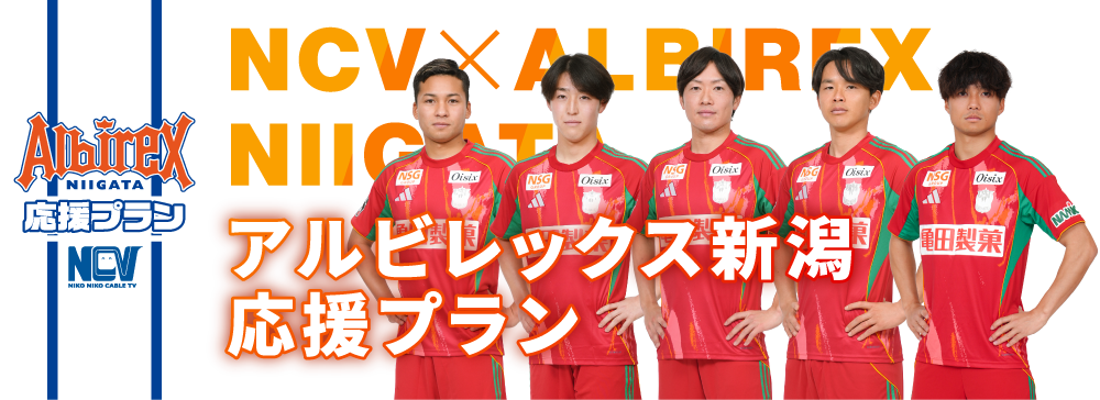 アルビレックス新潟応援プラン