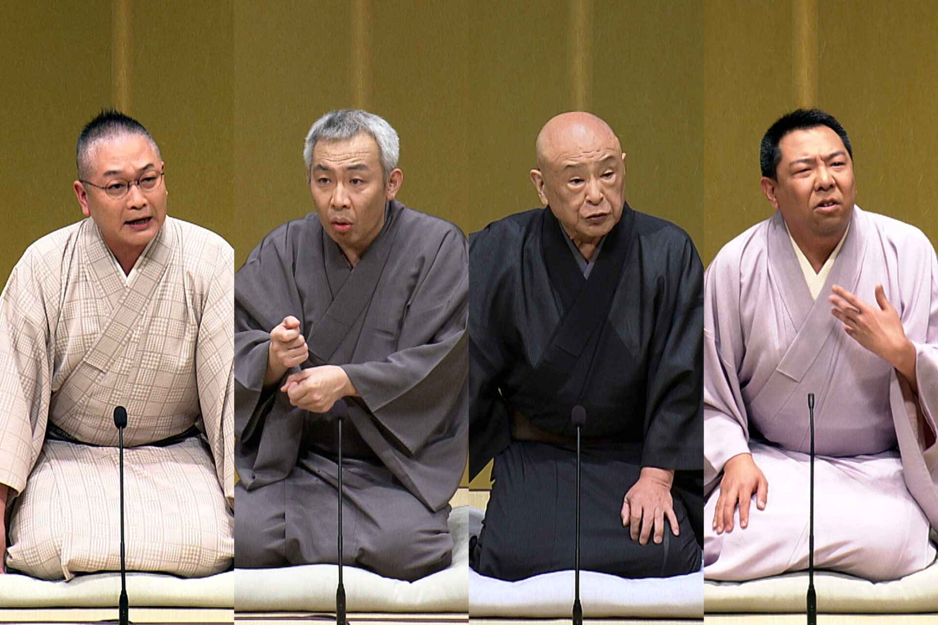 落語研究会「藪入り」三遊亭萬橘、「六尺棒」春風亭柳枝、「死ぬなら今」春風亭昇也、「碁泥」柳家小里ん